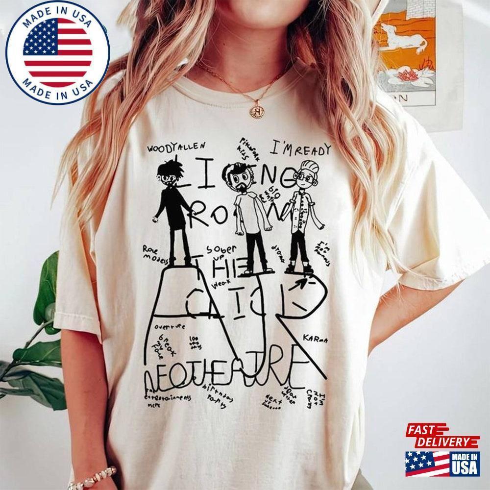 Ajr The Maybe Man Tour  T-Shirt Band Concert Shirt Members Chibi